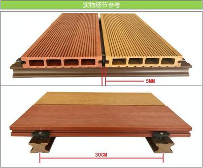 木塑地板安装小样