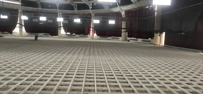 富力文体城运动地板龙骨